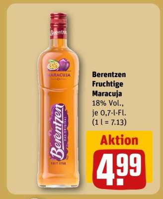 Berentzen Fruchtige Maracuja