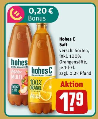 Hohes C Saft