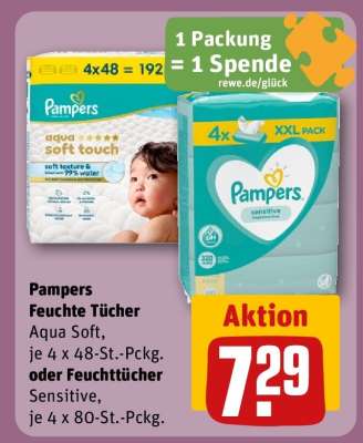 Pampers Feuchte Tücher