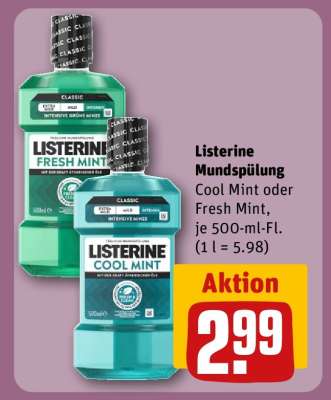 LISTERINE Mundspülung