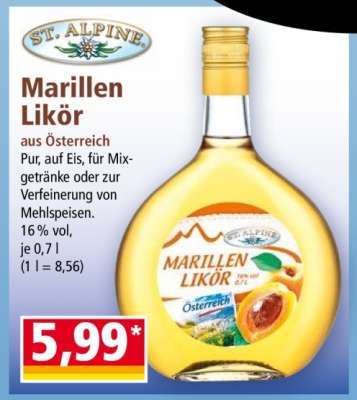 Marillen Likör