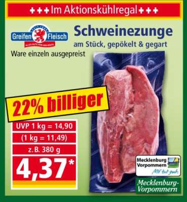 Schweinezunge