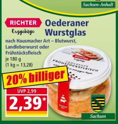 Oederaner Wurstglas