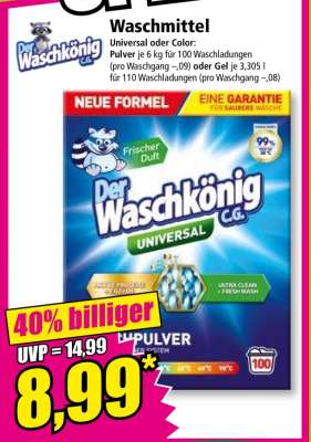 Der Waschkönig C.G. Universal