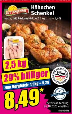 Hähnchen- schenkel