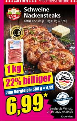 Schweine- nackensteaks