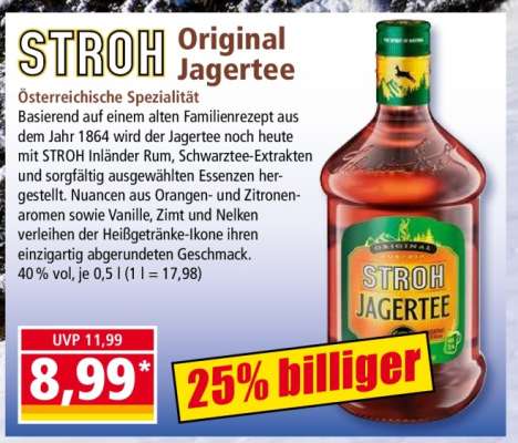 Stroh Original Jagertee