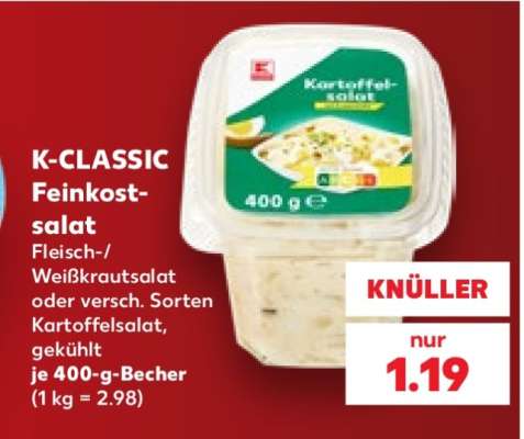 K-CLASSIC Feinkostsalat