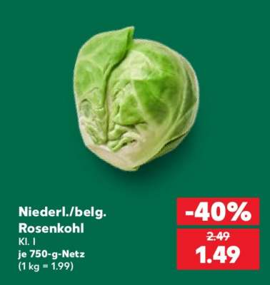 Niederl./belg. Rosenkohl