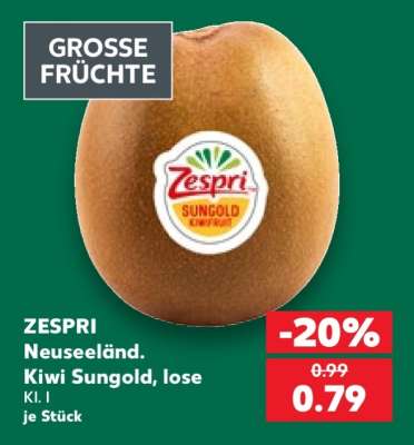 ZESPRI Neuseeländ. Kiwi Sungold, lose