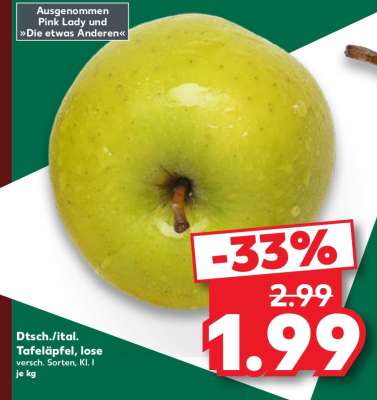 Dtsch./Ital. Tafeläpfel, lose
