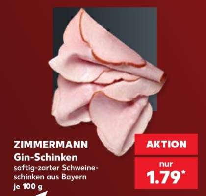 ZIMMERMANN Gin-Schinken