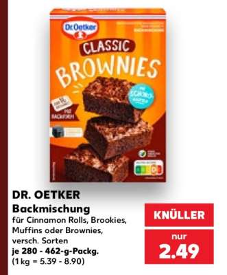 Dr. Oetker Backmischung*