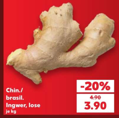 Chin./brasil. Ingwer, lose je kg