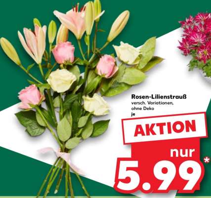 Rosen-Lilienstrauß