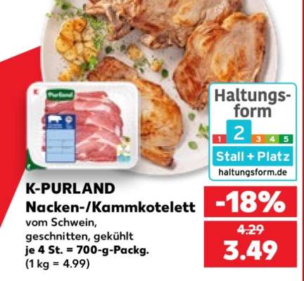 K-PURLAND Nacken-/ Kammkotelett