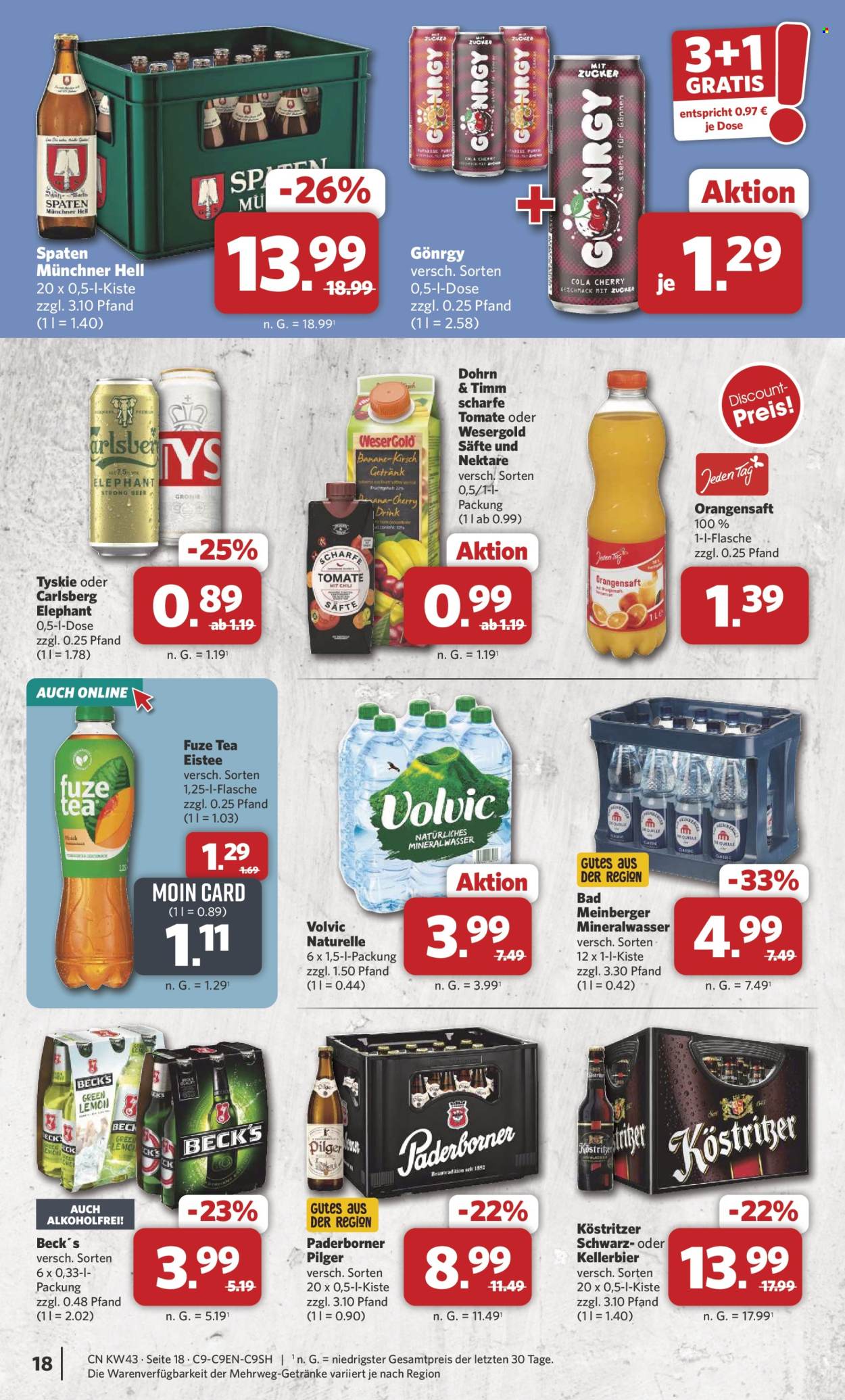 Combi Prospekte  - 19.10.2026 - 24.10.2026. Seite 18