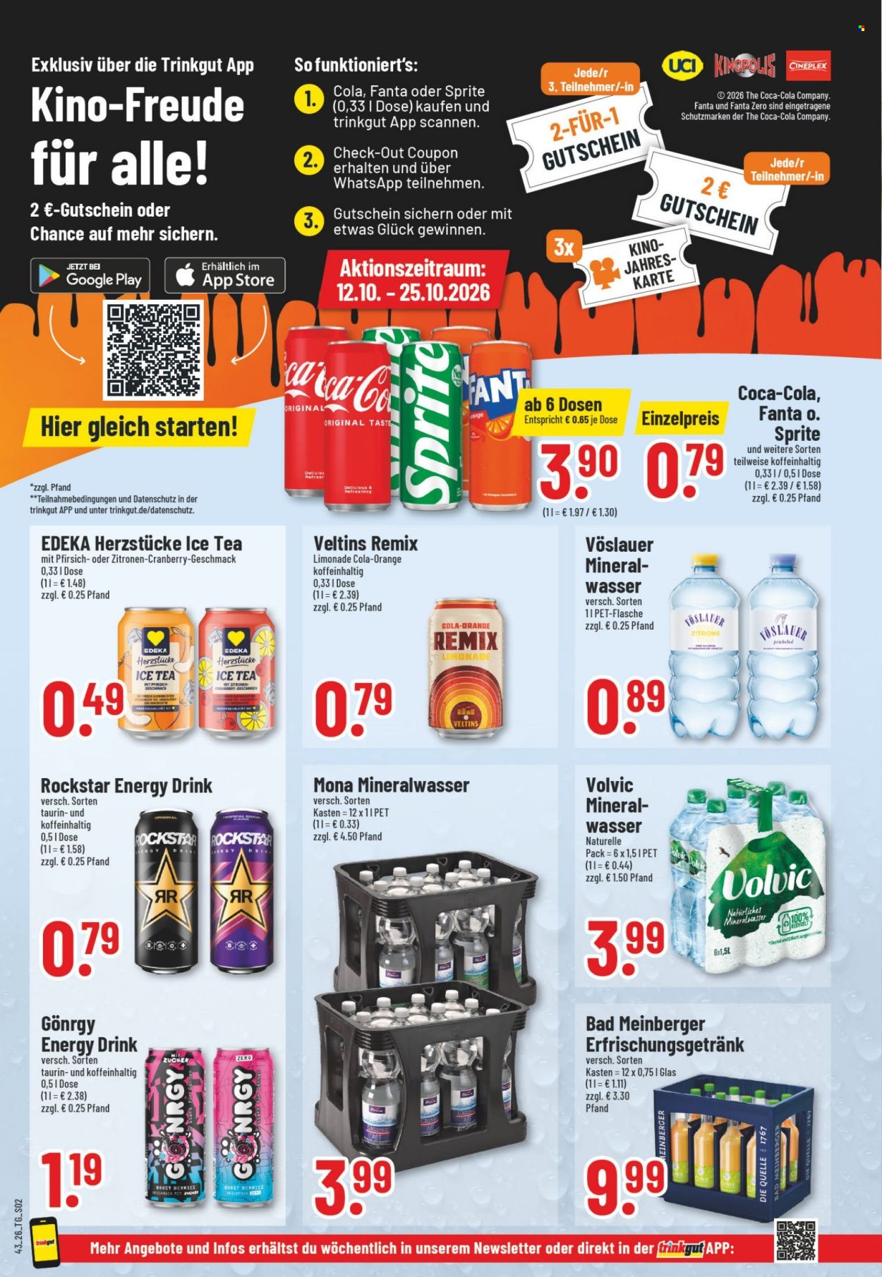 trinkgut Prospekte  - 19.10.2026 - 24.10.2026. Seite 2