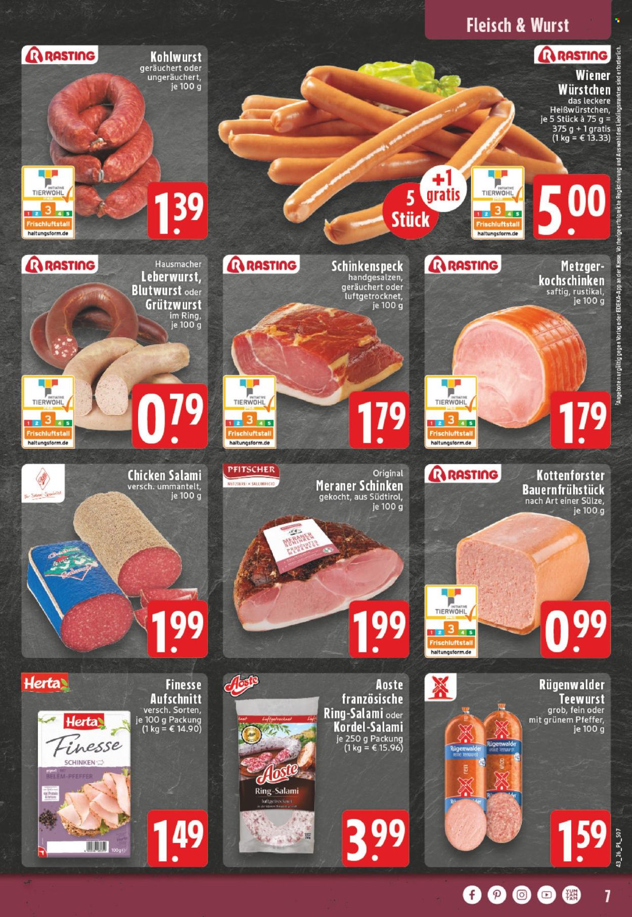 Edeka Prospekte  - 19.10.2026 - 24.10.2026. Seite 7