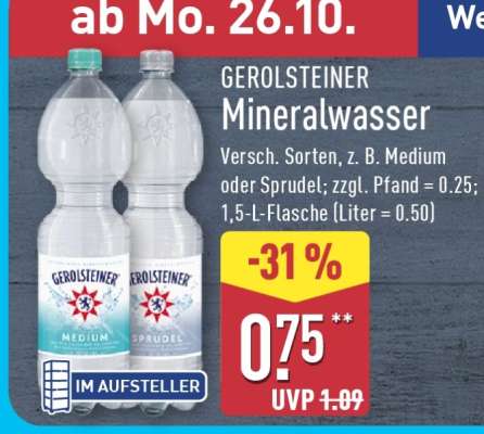 Gerolsteiner Mineralwasser