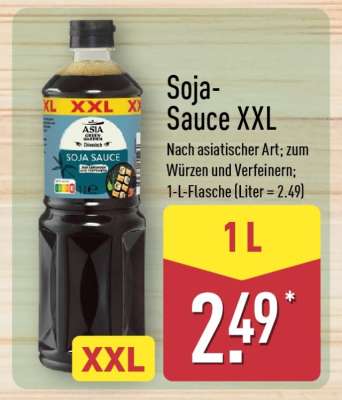 Soja-Sauce XXL