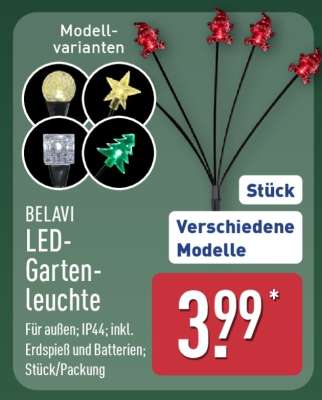 BELAVI LED-Gartenleuchte