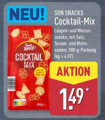 SUN SNACKS Cocktail-Mix
